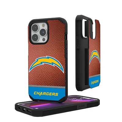 Los Angeles Chargers iPhone Rugged Wordmark Design Case