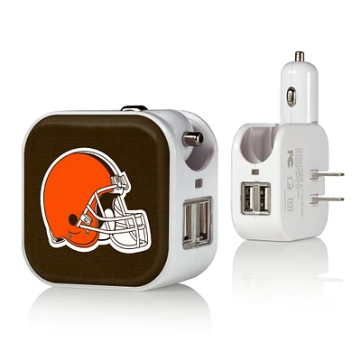 Cleveland Browns Solid Design USB Charger
