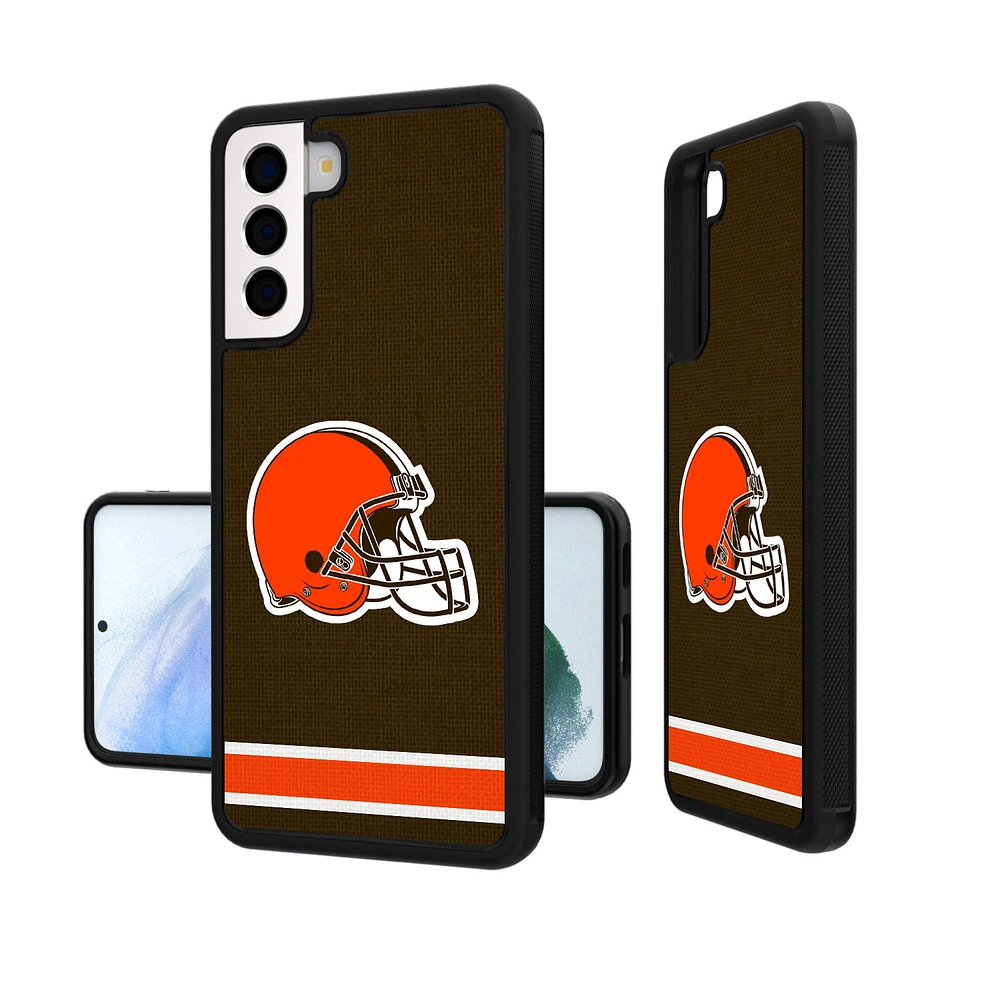 Cleveland Browns Galaxy Stripe Design Bump Case