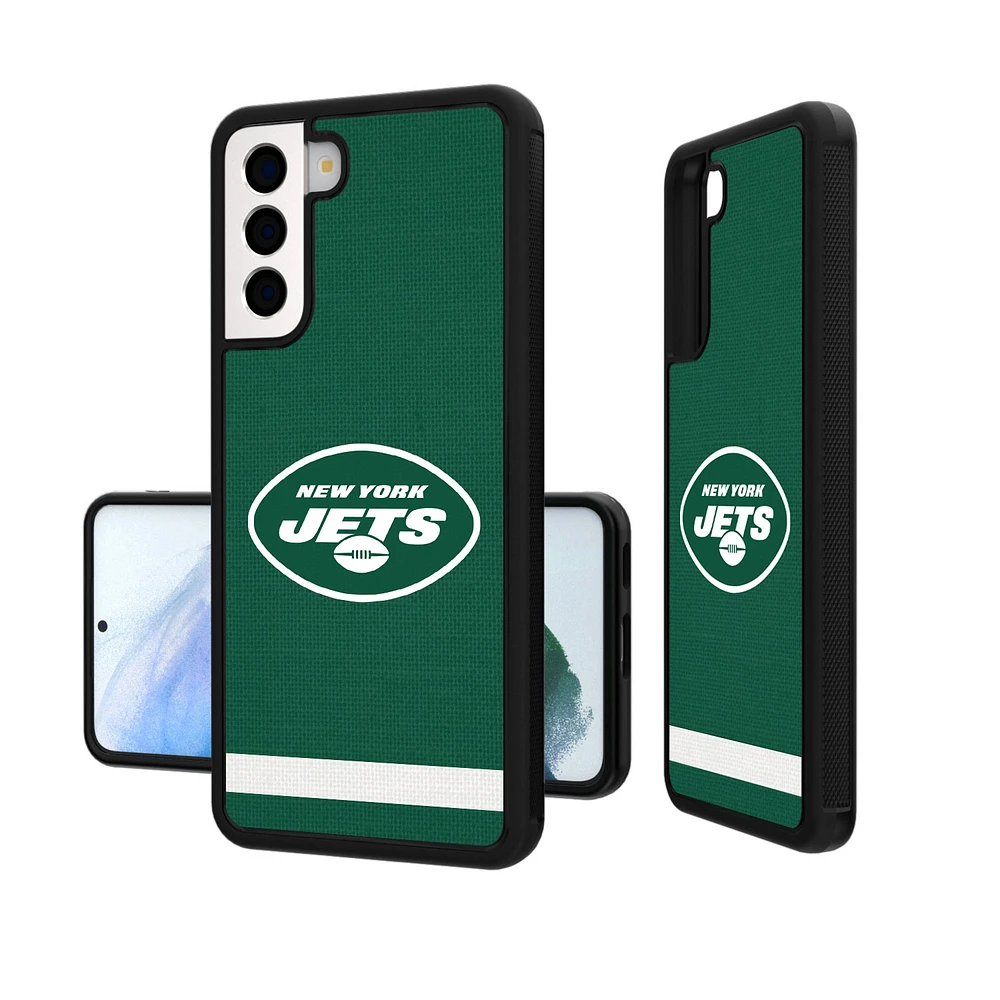 New York Jets Galaxy Stripe Design Bump Case