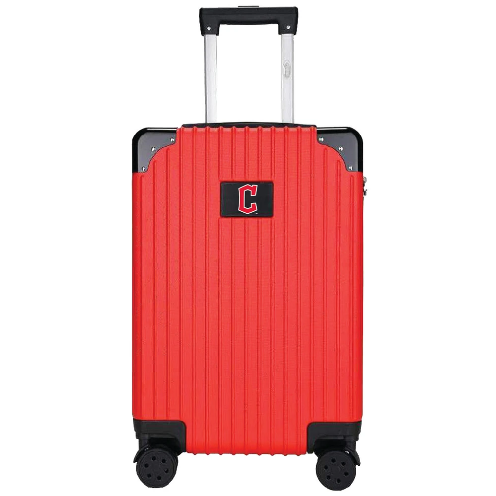 MOJO Red Cleveland Guardians Premium 21'' Carry-On Hardcase Luggage