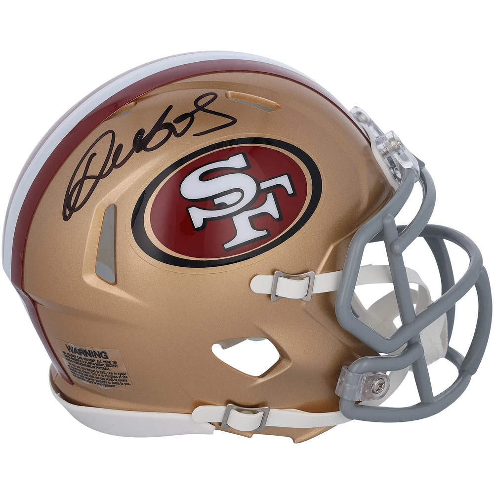 Deebo Samuel San Francisco 49ers Autographed Riddell Speed Mini Helmet