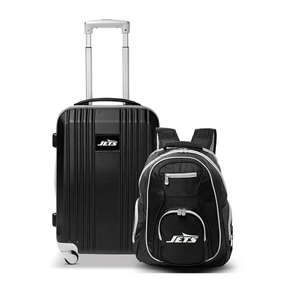MOJO Gray New York Jets 2-Piece Backpack & Carry-On Luggage Set