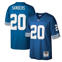 Men's Mitchell & Ness Barry Sanders Blue Detroit Lions Legacy Replica Jersey
