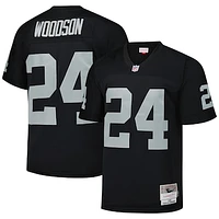 Men's Mitchell & Ness Charles Woodson Black Las Vegas Raiders Legacy Replica Jersey