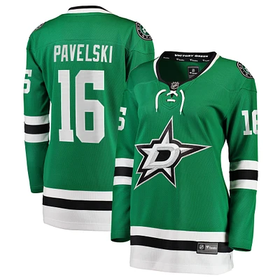 Women's Fanatics Joe Pavelski Kelly Green Dallas Stars Breakaway Home Player Jersey