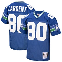 Men's Mitchell & Ness Steve Largent Royal Seattle Seahawks 1985 Authentic Throwback Retired Player Jersey