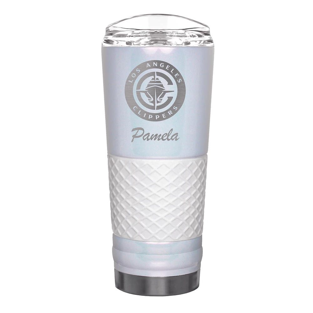 LA Clippers 24oz. Personalized Opal Draft Tumbler