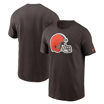Men's Nike Brown Cleveland Browns Primary Logo T-Shirt
