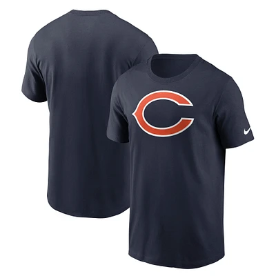 Men's Nike Navy Chicago Bears Primary Logo T-Shirt