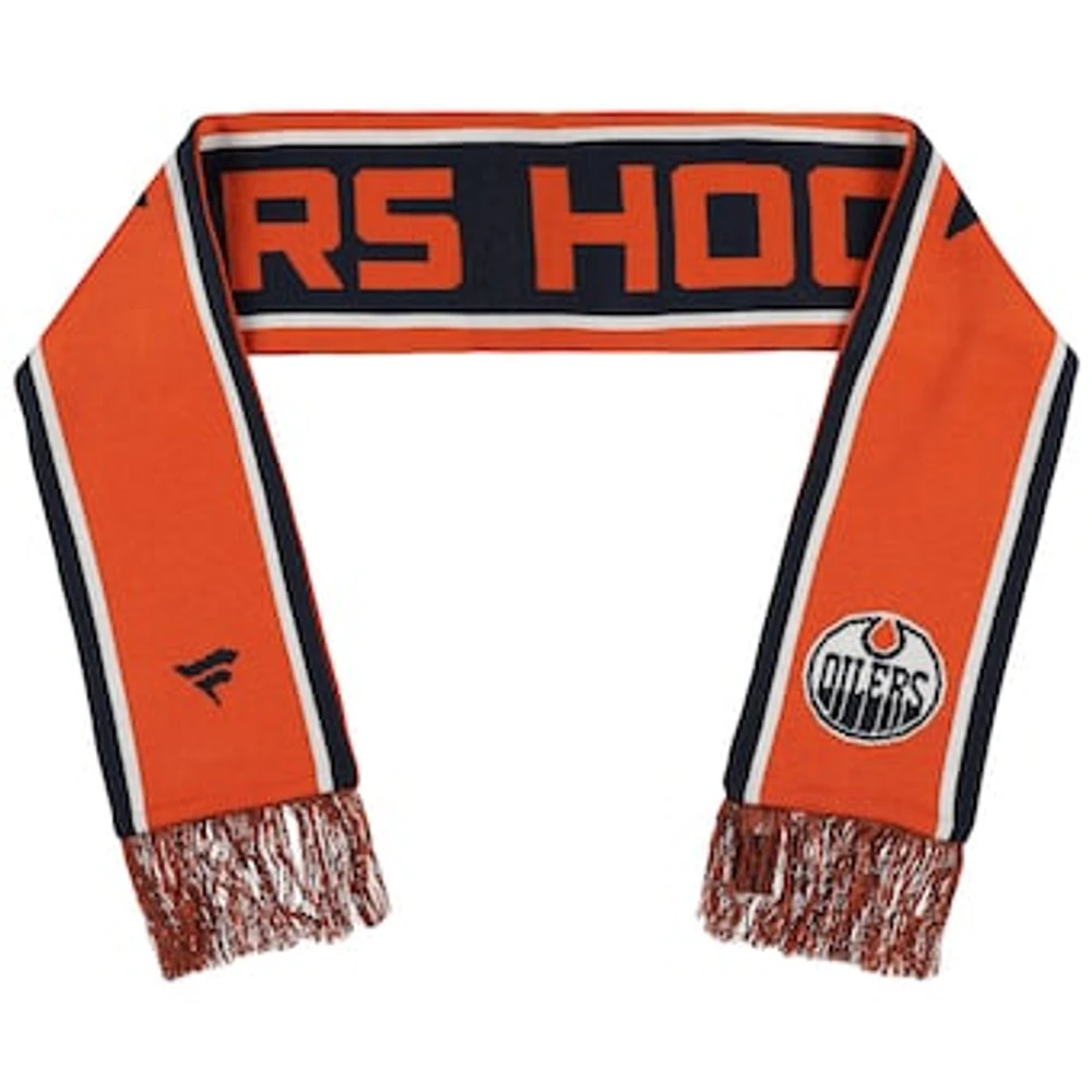 Fanatics Edmonton Oilers Authentic Pro Locker Room Scarf