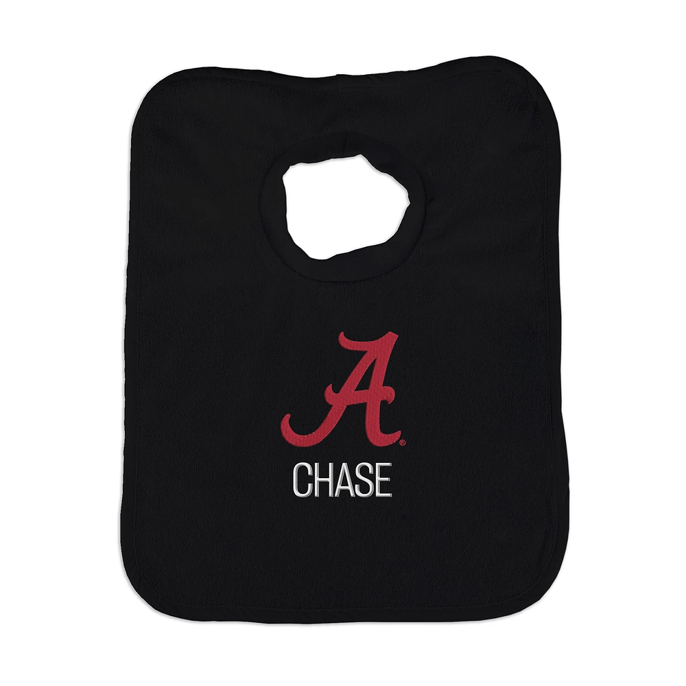 Newborn & Infant Alabama Crimson Tide Personalized Bib