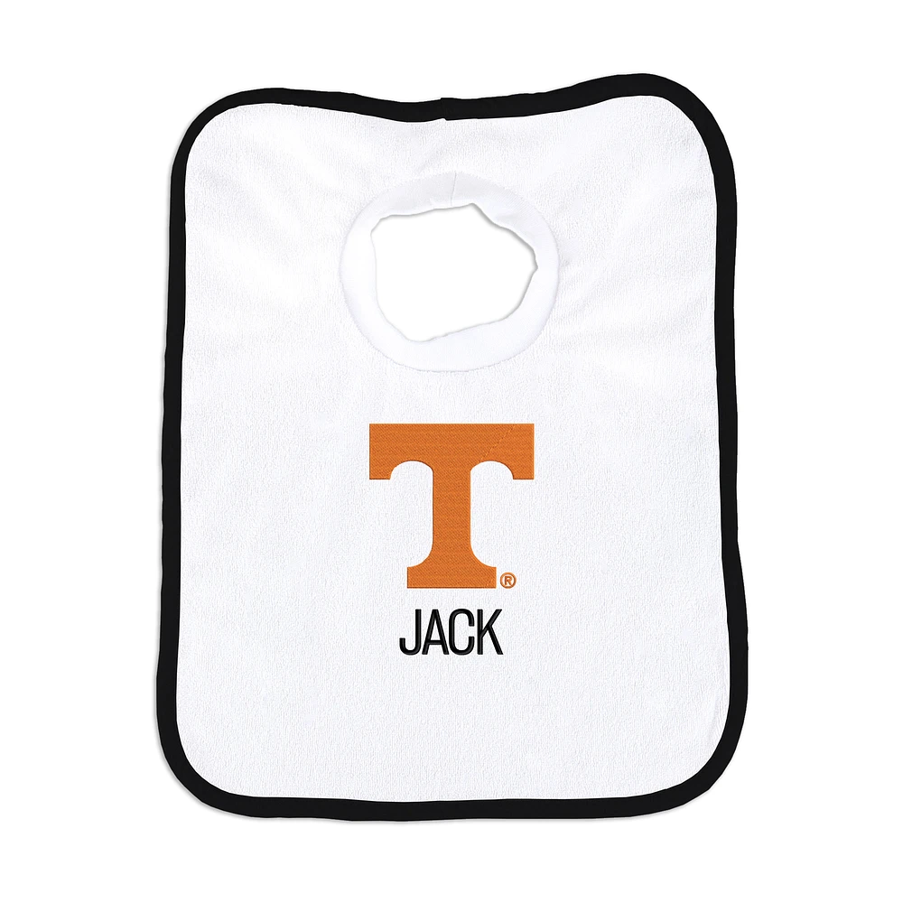Newborn & Infant Tennessee Volunteers Personalized Bib