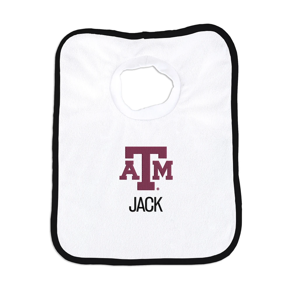 Newborn & Infant Texas A&M Aggies Personalized Bib