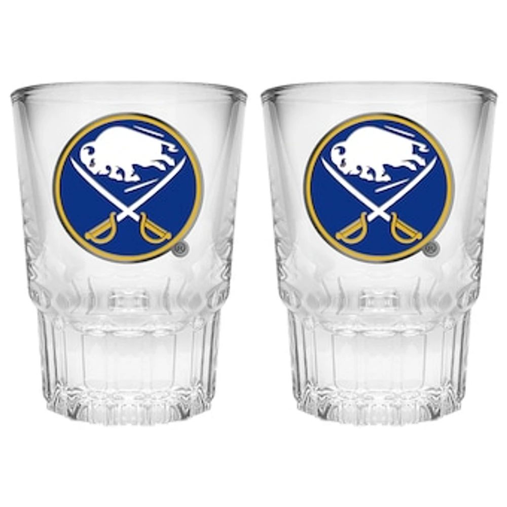 Buffalo Sabres 2-Piece Prism Shot Glass Set
