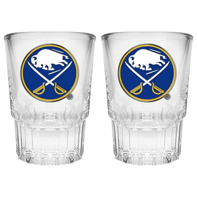 Buffalo Sabres 2-Piece Prism Shot Glass Set