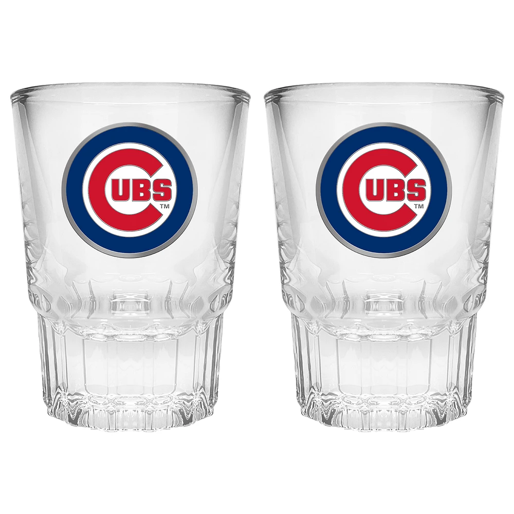 Chicago Cubs 2-Piece Prism Shot Glass Set