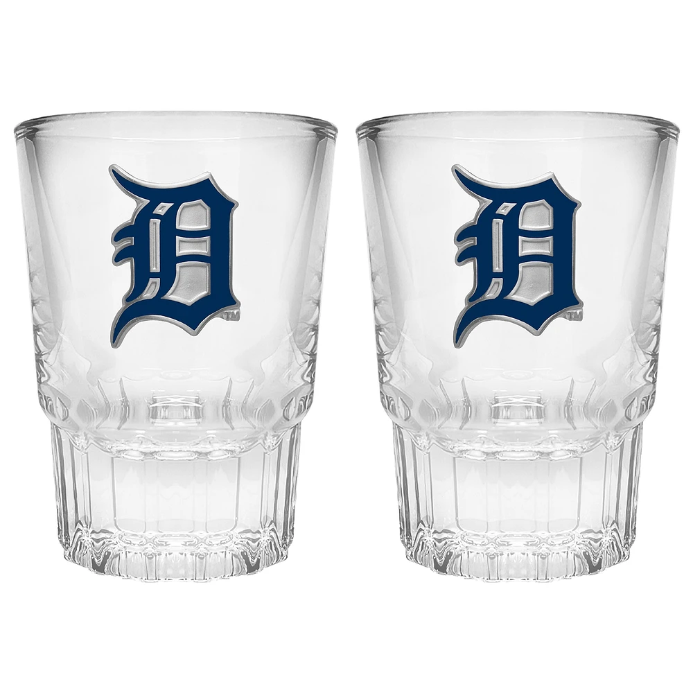 Detroit Tigers 2-Piece Prism Shot Glass Set