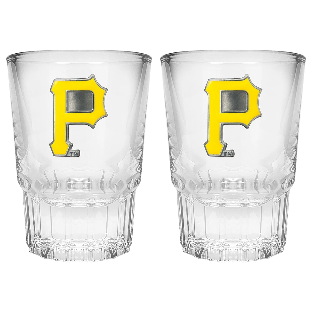 Pittsburgh Pirates 2-Piece Prism Shot Glass Set