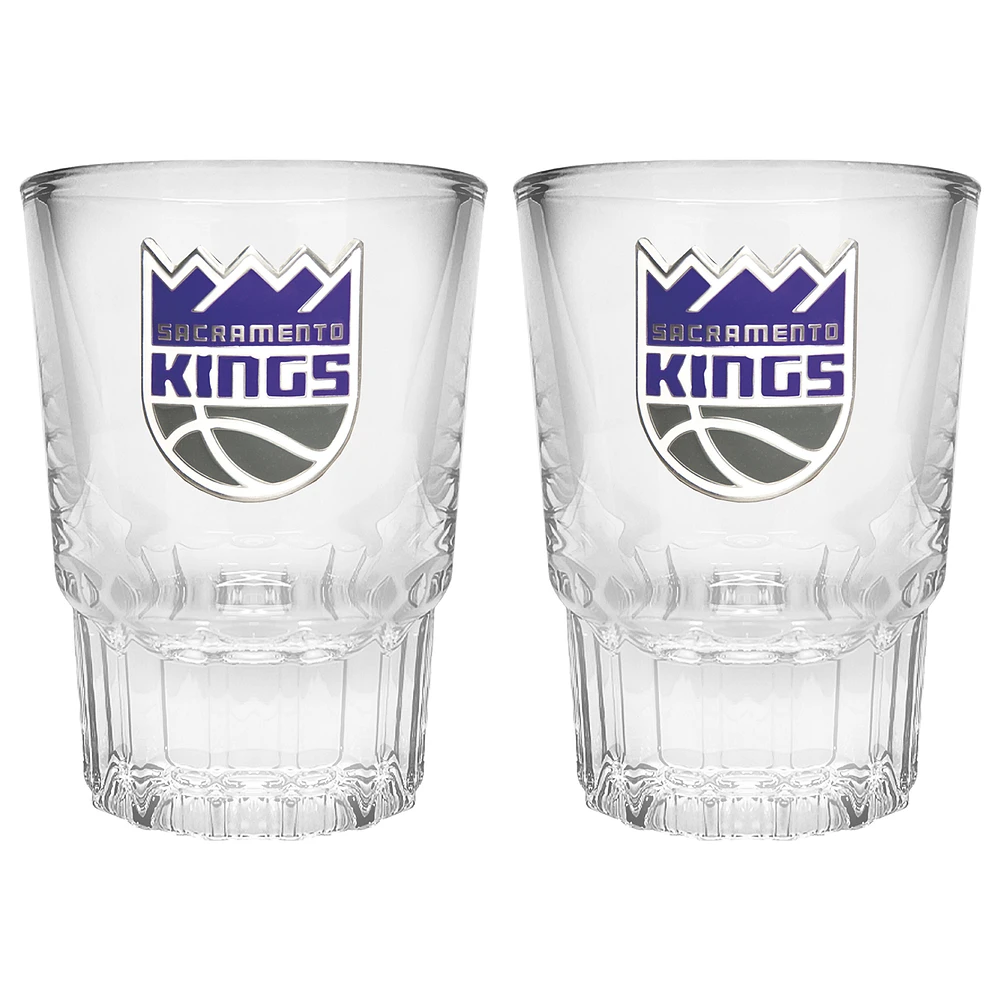 Sacramento Kings 2-Piece Prism Shot Glass Set