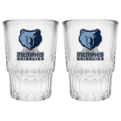 Memphis Grizzlies 2-Piece Prism Shot Glass Set