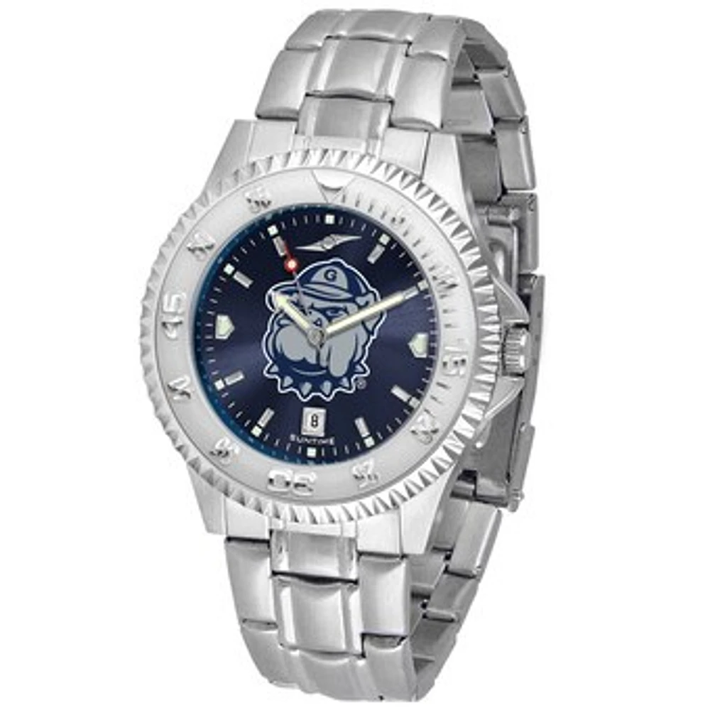 Navy Georgetown Hoyas Competitor Steel AnoChrome Watch