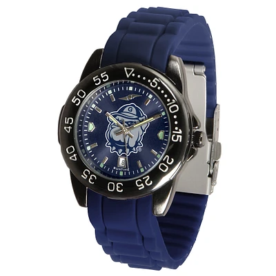 Navy Georgetown Hoyas FantomSport AC AnoChrome Watch