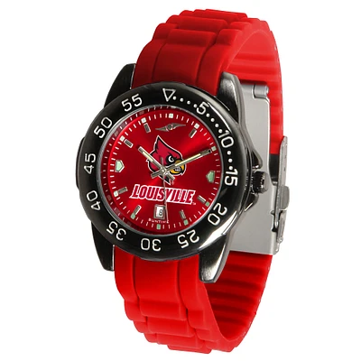 Red Louisville Cardinals FantomSport AC AnoChrome Watch