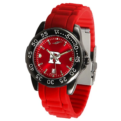 Scarlet Rutgers Scarlet Knights FantomSport AC AnoChrome Watch