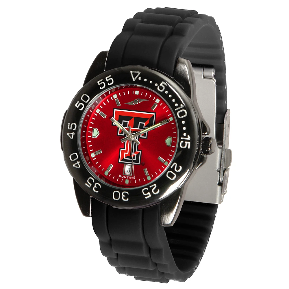 Red Texas Tech Red Raiders FantomSport AC AnoChrome Watch