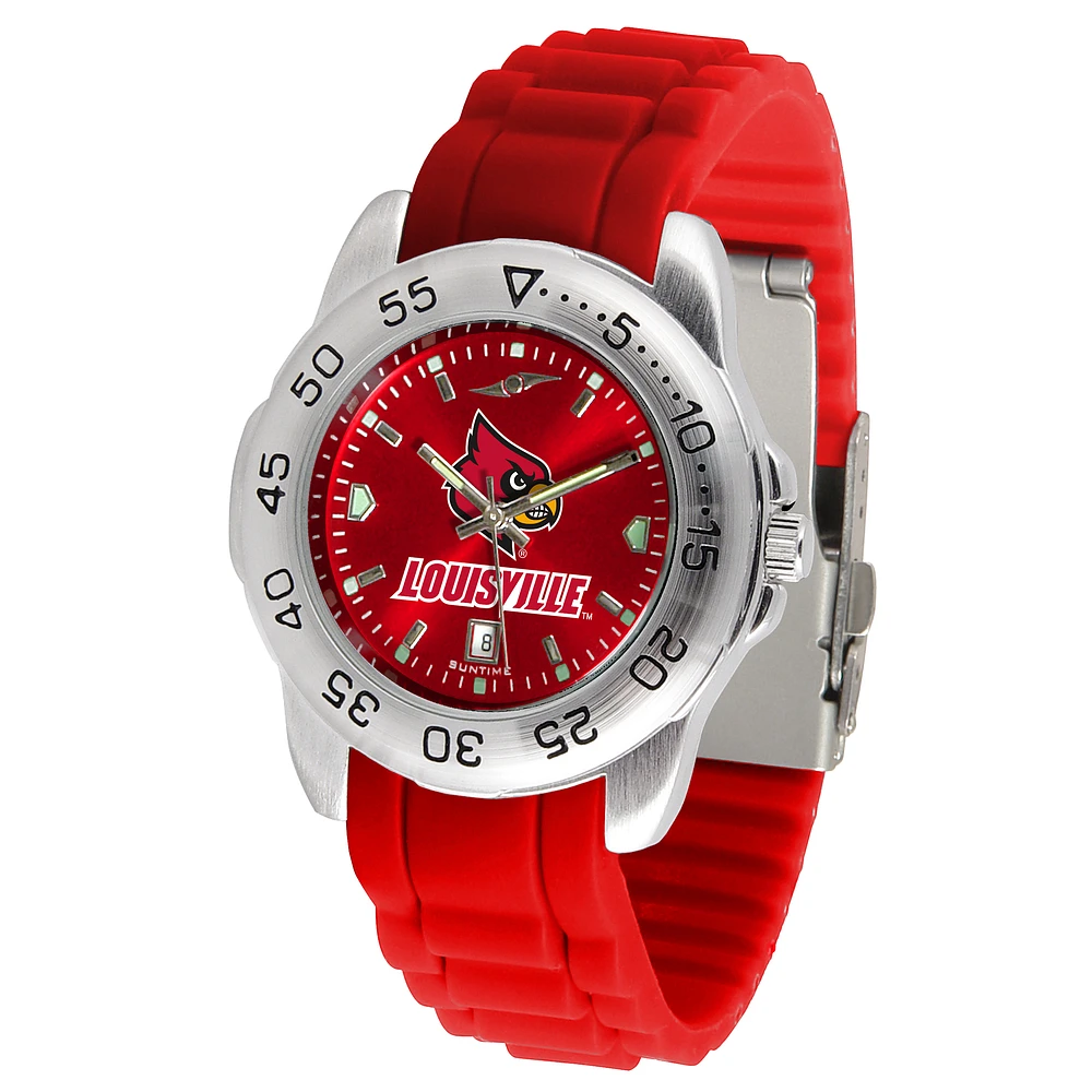 Red Louisville Cardinals Sport AC AnoChrome Watch