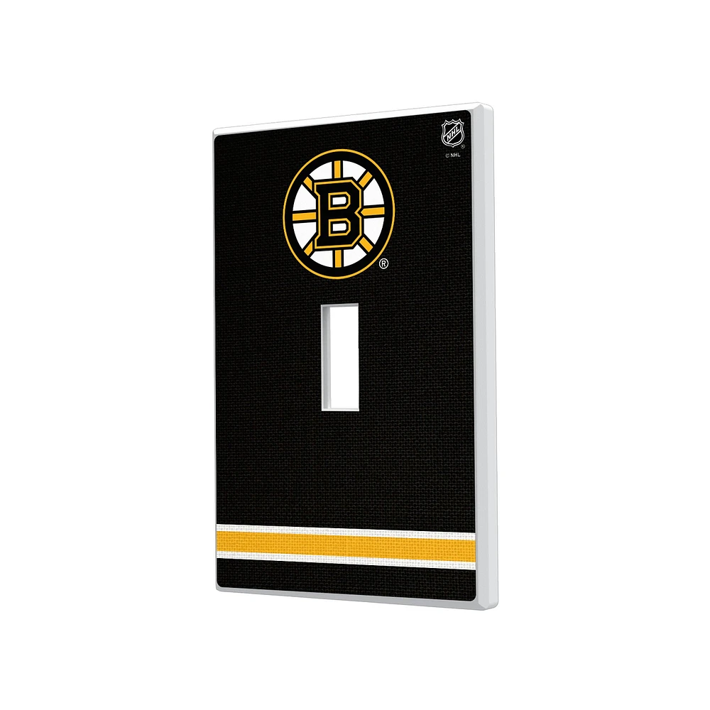 Boston Bruins Single Toggle Lightswitch Plate