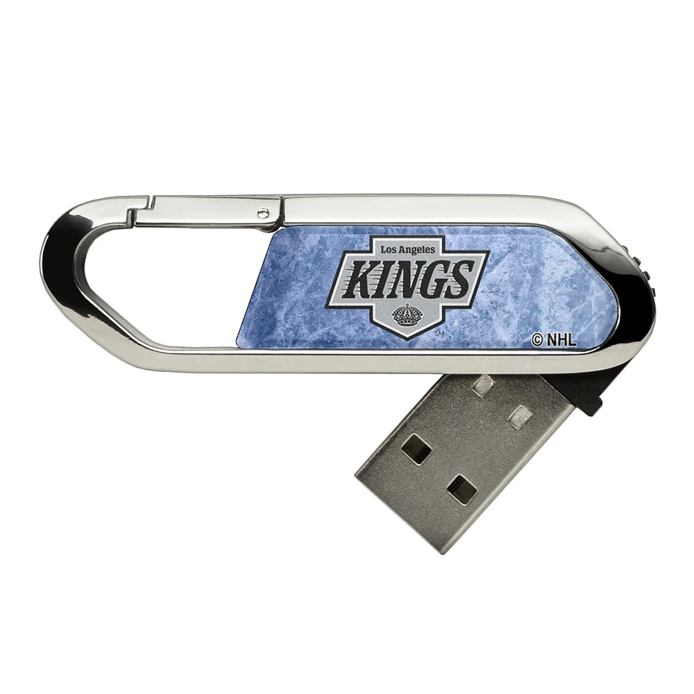 Los Angeles Kings Ice Flood Clip USB Flash Drive