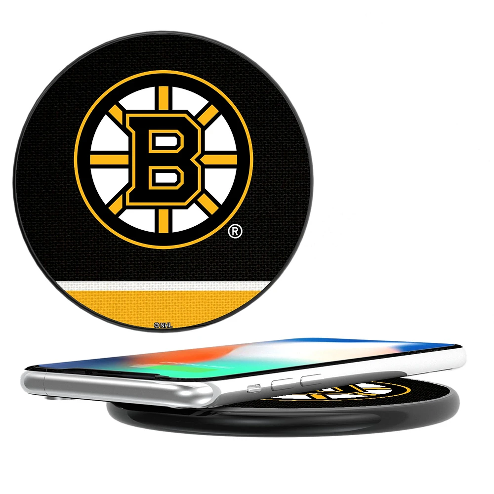 Boston Bruins Stripe Wireless Charger