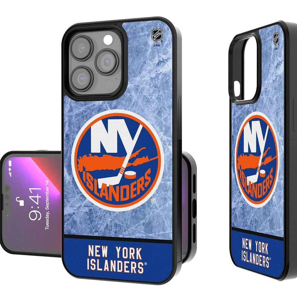 New York Islanders iPhone Bump Ice Design Case