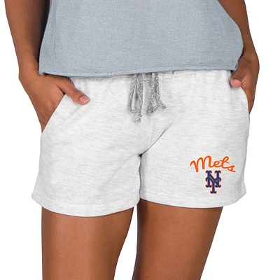 Women's Concepts Sport Gray New York Mets Mainstream Terry Shorts