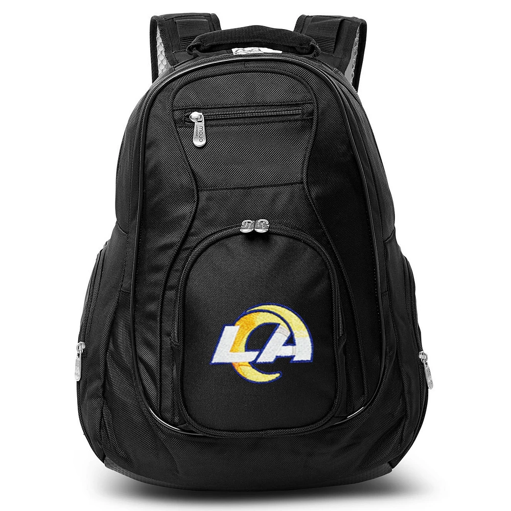 MOJO Black Los Angeles Rams Premium Laptop Backpack