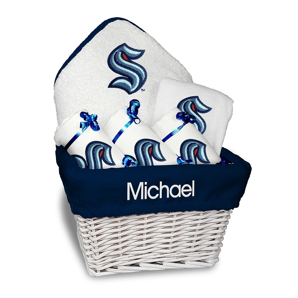 Infant Seattle Kraken Personalized Medium Gift Basket
