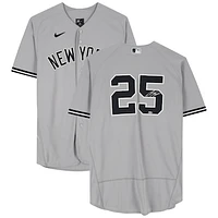 Gleyber Torres New York Yankees Autographed Gray Nike Authentic Jersey