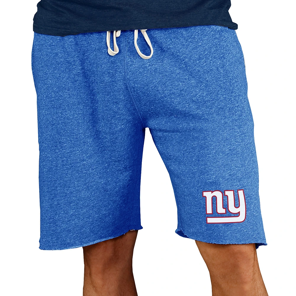 Men's Concepts Sport Royal New York Giants Mainstream Terry Shorts