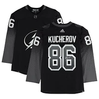 Nikita Kucherov Tampa Bay Lightning Fanatics Authentic Autographed Black Alternate Adidas Authentic Jersey
