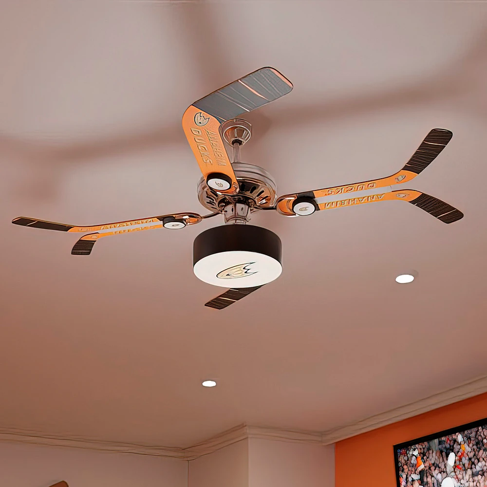 Anaheim Ducks Split Stick Ceiling Fan