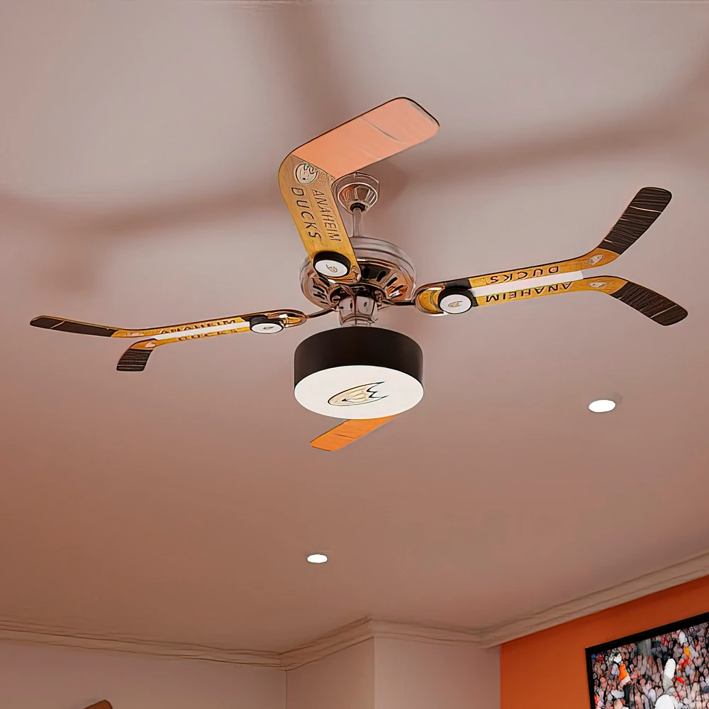 Anaheim Ducks Split Stick Home Ceiling Fan