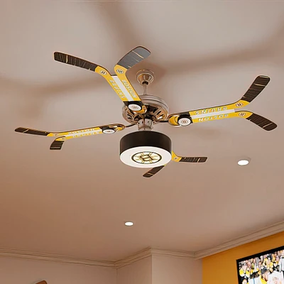 Boston Bruins Double Stick Ceiling Fan