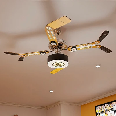 Boston Bruins Split Stick Home Ceiling Fan
