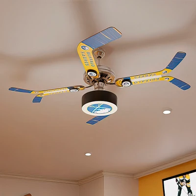 Buffalo Sabres Split Stick Ceiling Fan
