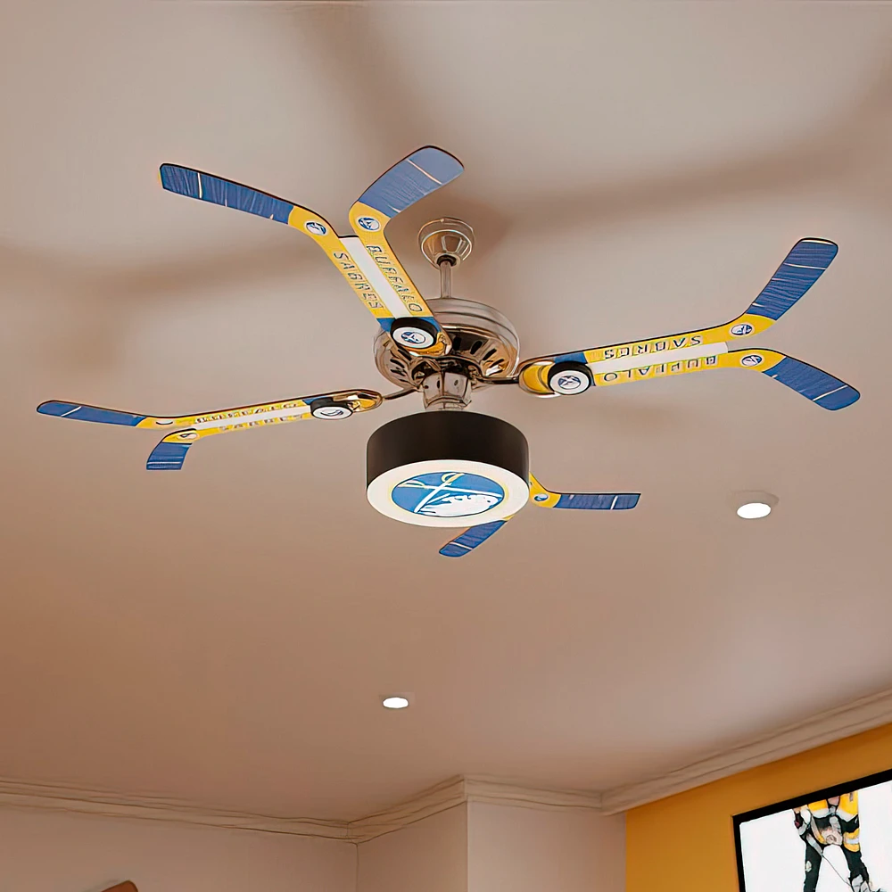Buffalo Sabres Double Stick Ceiling Fan