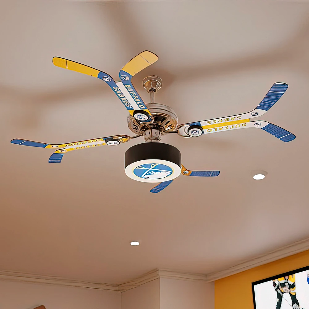 Buffalo Sabres Mismatched Double Stick Ceiling Fan