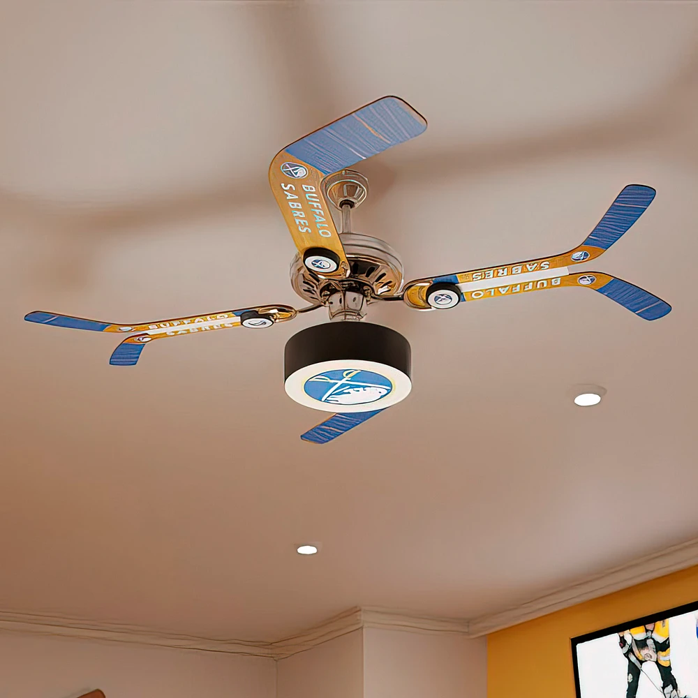 Buffalo Sabres Split Stick Home Ceiling Fan