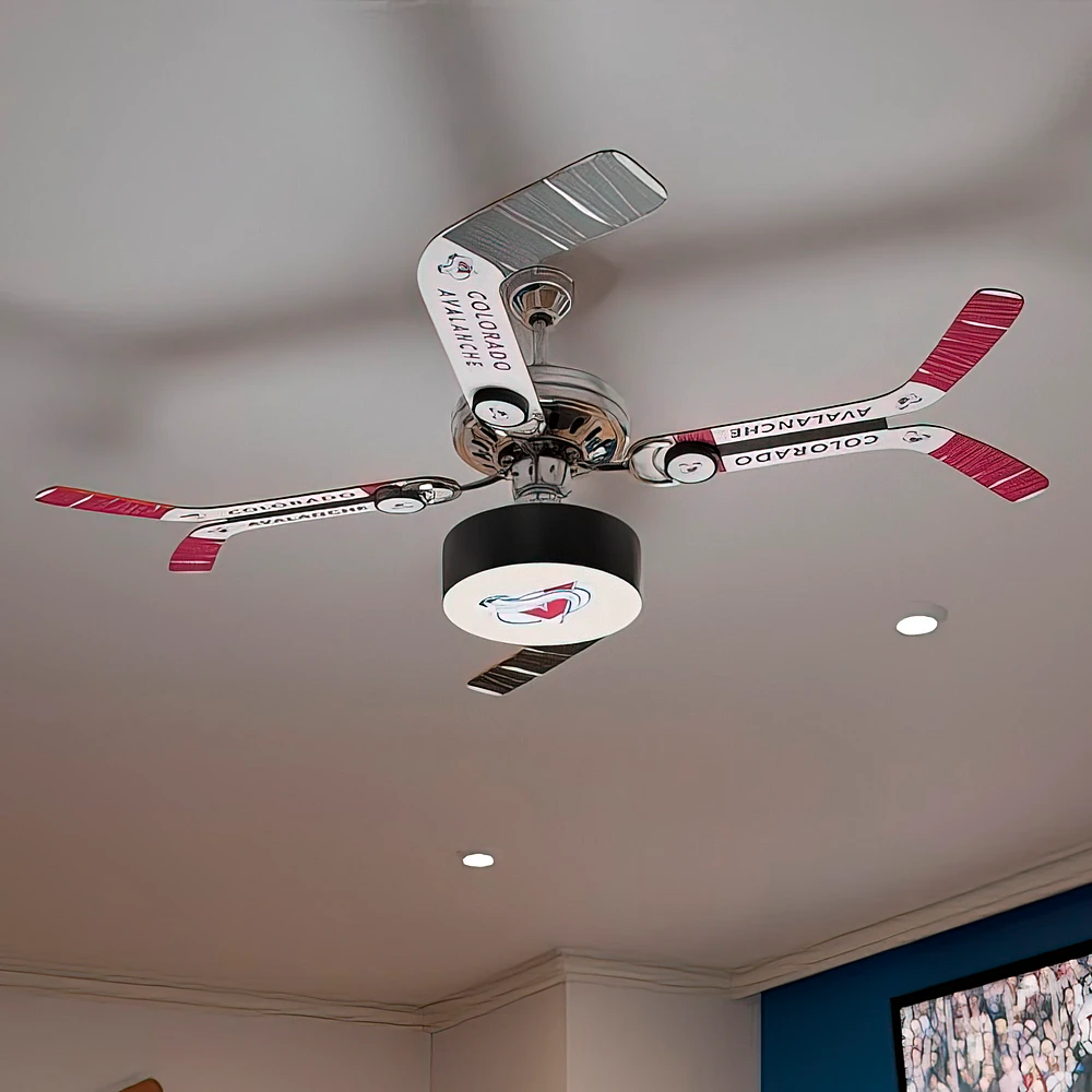 Colorado Avalanche Team Split Stick Ceiling Fan